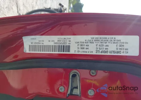 2013 Dodge Dart Limited from USA, damaged, VIN 1C3CDFCH5DD182061